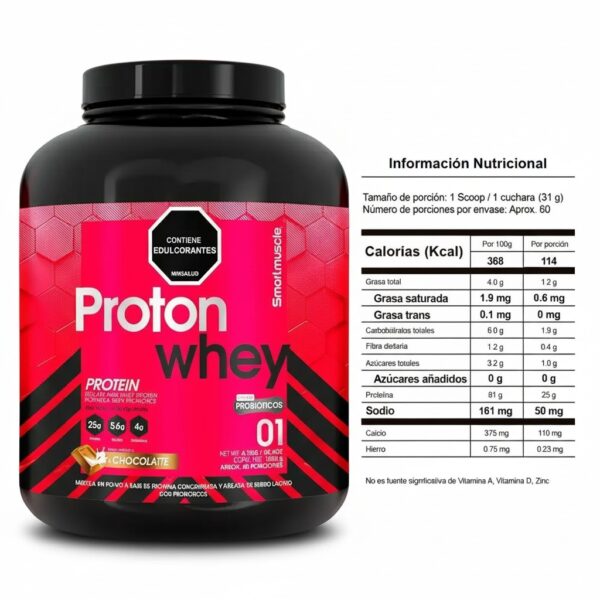 Proton whey 4 Lb - Imagen 2